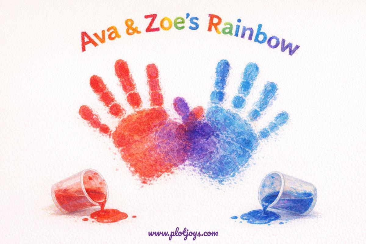Ava & Zoe Paint Magic